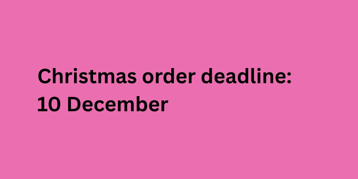 Order Deadline